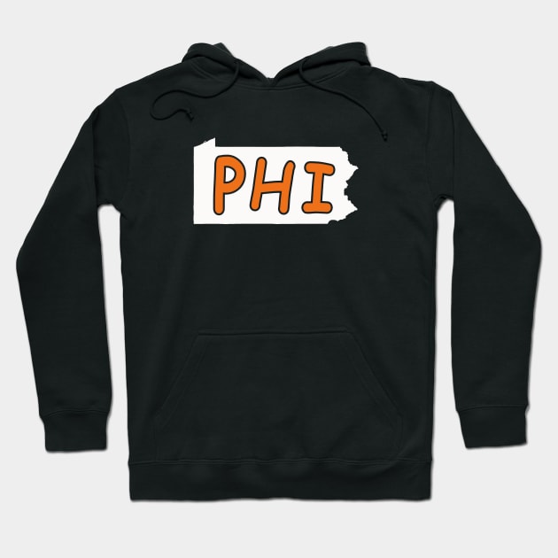 Hockey State Hoodie by Philly Drinkers